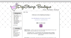 Desktop Screenshot of digistampboutique.co.uk
